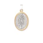 Alex And Ani Saint Florian Necklace Charm, Two Tone