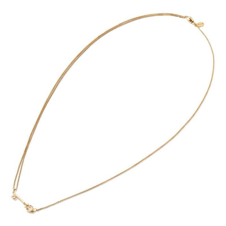 Alex And Ani Skeleton Key Pull Chain Necklace