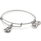 Alex And Ani Little Brown Bear Charm Bangle Child Mind Institute, Rafaelian Silver Finish
