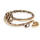 Alex And Ani Key Wrap, Rafaelian Gold Finish