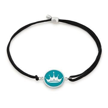 Alex And Ani Zeta Tau Alpha Pull Cord Bracelet, Sterling Silver