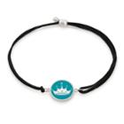 Alex And Ani Zeta Tau Alpha Pull Cord Bracelet, Sterling Silver