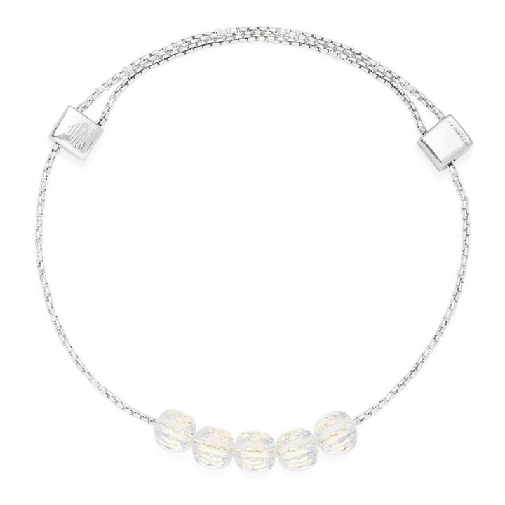 Alex And Ani Iridescence Expandable Bracelet With Swarovski® Crystals, Sterling Silver