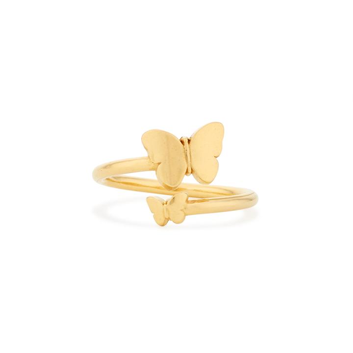 Alex And Ani Butterfly Ring Wrap