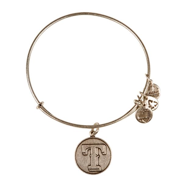 Alex And Ani Texas Rangers™ Cap Logo Charm Bangle