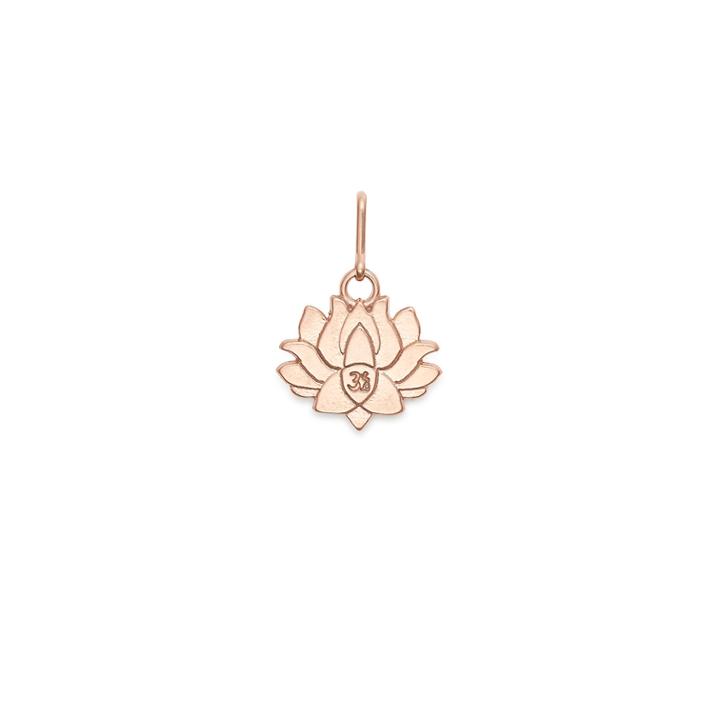 Alex And Ani Lotus Peace Petals Necklace Charm, 14kt Rose Gold Plated Sterling Silver
