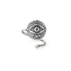 Alex And Ani Evil Eye Ring Wrap, Sterling Silver