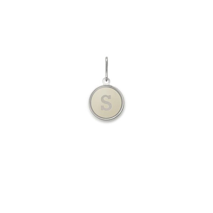 Alex And Ani Initial S Necklace Charm, Sterling Silver