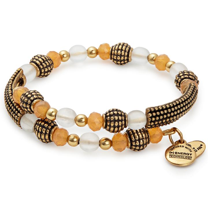Alex And Ani Terra Destiny Wrap, Rafaelian Gold Finish