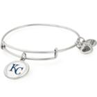 Alex And Ani Kansas City Royals Color Infusion Charm Bangle, Rafaelian Silver Finish
