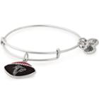 Alex And Ani Atlanta Falcons Football Color Infusion Charm Bangle, Rafaelian Silver Finish
