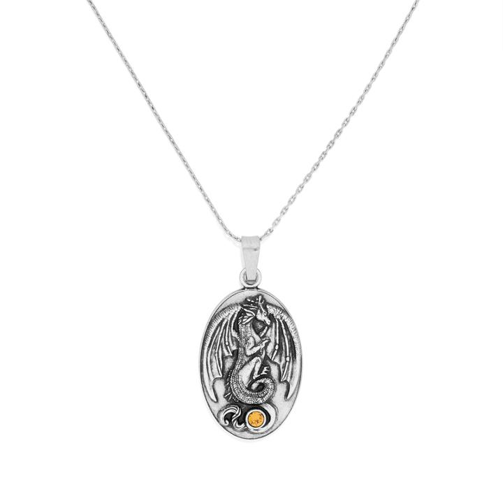 Alex And Ani Dragon Expandable Necklace, Rafaelian Silver Finish