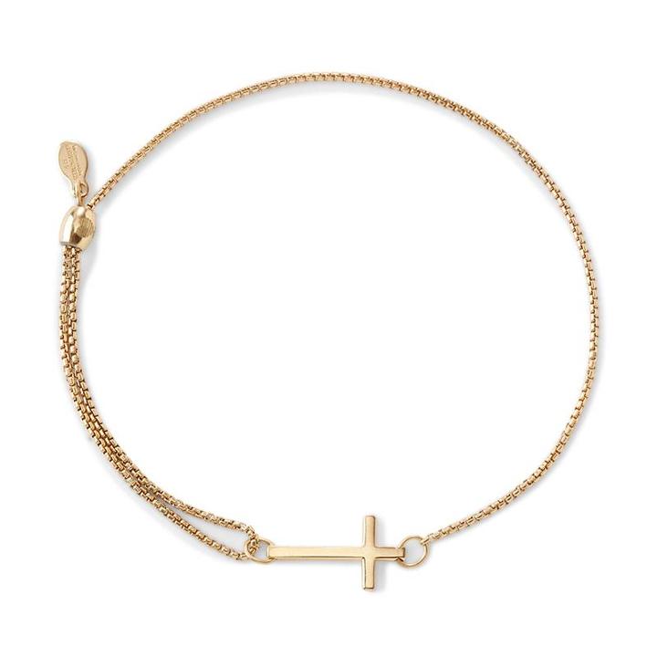Alex And Ani Cross Pull Chain Bracelet
