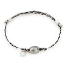 Alex And Ani Satin Precious Threads Bracelet With Swarovski  Crystal, Sterling Silver