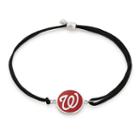 Alex And Ani Washington Nationals™ Pull Cord Bracelet, Sterling Silver