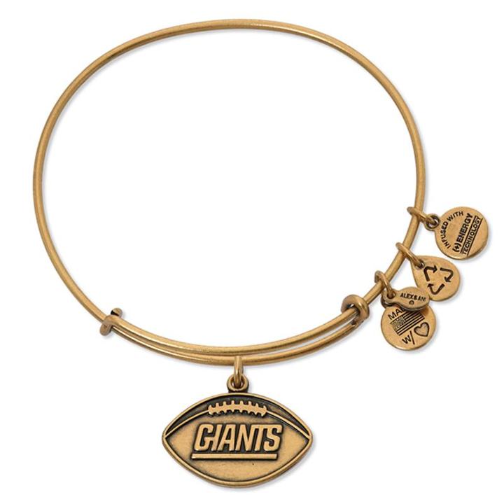 Alex And Ani New York Giants Football Charm Bangle