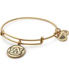 Alex And Ani Auburn University® Logo Charm Bangle, Rafaelian Gold Finish