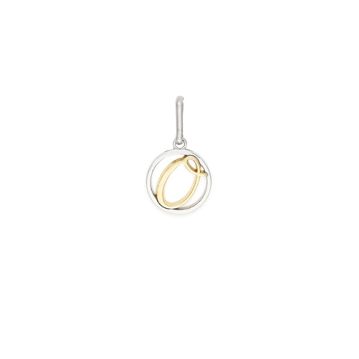 Alex And Ani Initial O Two Tone Necklace Charm