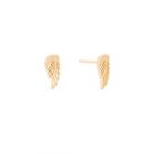 Alex And Ani Wing Post Earrings, 14kt Gold Plated