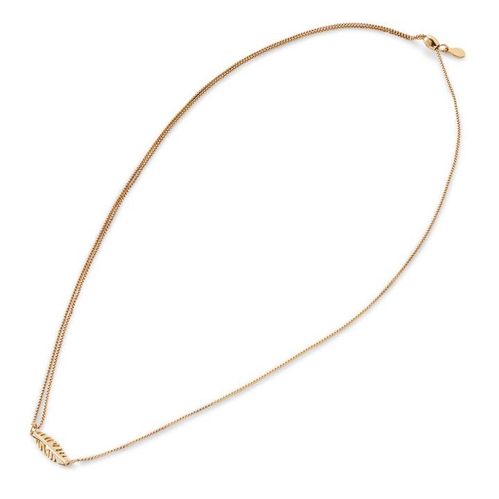 Alex And Ani Feather Pull Chain Necklace