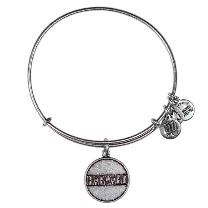 Alex And Ani Harvard University Logo Charm Bangle
