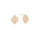 Alex And Ani Endless Knot Post Earrings