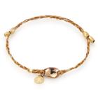 Alex And Ani Light Colorado Topaz Precious Threads Bracelet With Swarovski® Crystal, 14kt Gold Plated