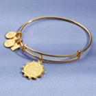 Alex And Ani You Are My Sunshine Charm Bangle Children's Glaucoma Foundation, Shiny Gold Finish