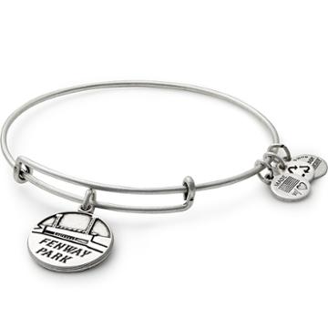 Alex And Ani Fenway Park  Charm Bangle, Rafaelian Silver Finish