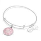 Alex And Ani Spiral Sun Charm Bangle | Breast Cancer Research Foundation