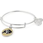 Alex And Ani University Of Colorado Logo Color Infusion Charm Bangle, Shiny Silver Finish
