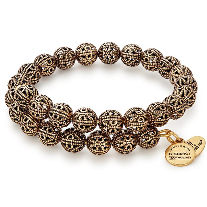 Alex And Ani Kingston Wrap, Rafaelian Gold Finish