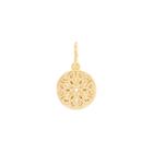 Alex And Ani Endless Knot Necklace Charm, 14kt Gold Plated