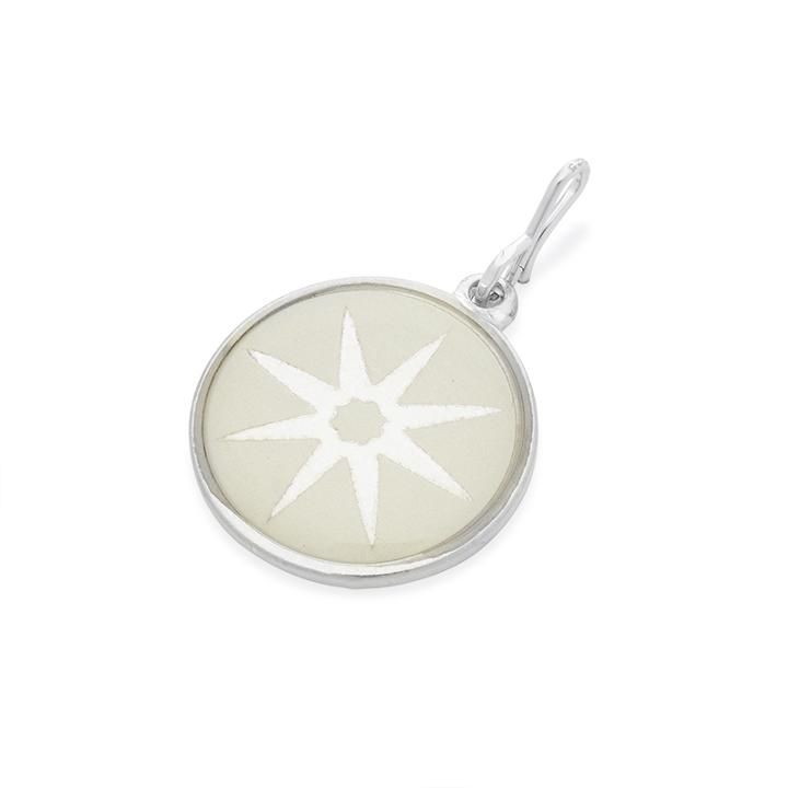 Alex And Ani Star Of Venus Necklace Charm, Sterling Silver