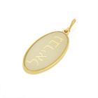 Alex And Ani Gabriel Archangels Hebrew Necklace Charm, 14kt Gold Plated