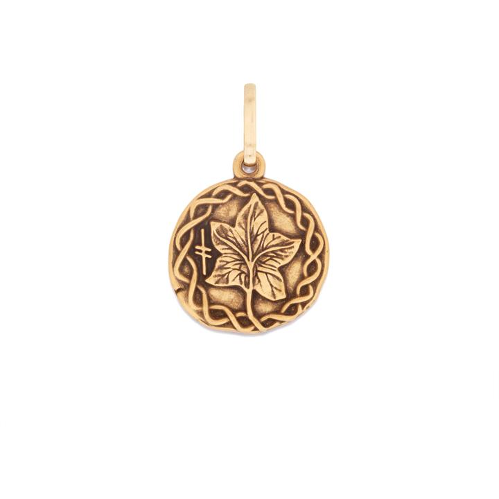 Alex And Ani Ivy Necklace Charm, Rafaelian Gold Finish