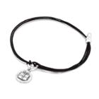 Alex And Ani Gift Box Pull Cord Bracelet, Rafaelian Silver Finish