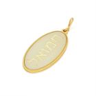 Alex And Ani Chamuel Archangels Hebrew Necklace Charm, 14kt Gold Plated