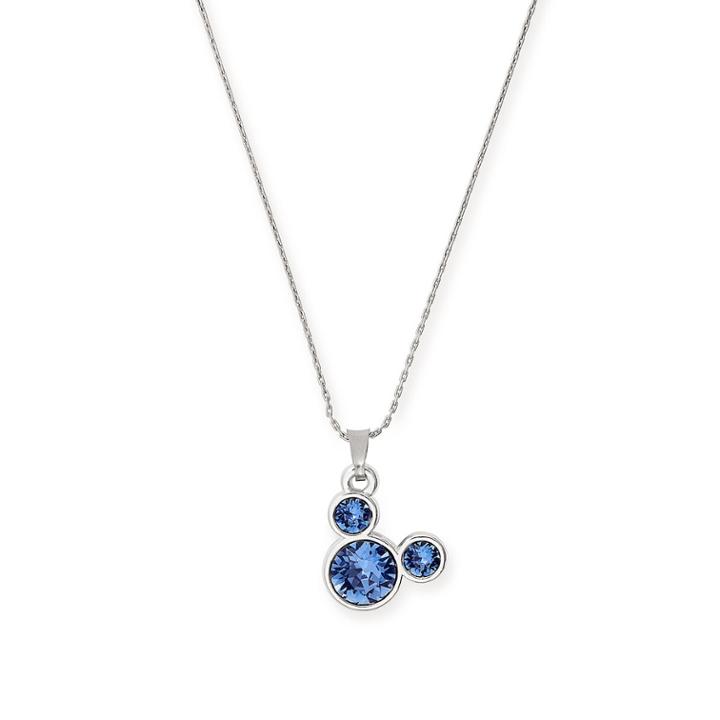 Alex And Ani Disney  September Birthstone Expandable Necklace, Shiny Silver Finish
