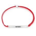 Alex And Ani Inspi(red) Pull Cord Bracelet Global Fund, Sterling Silver