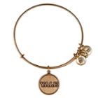 Alex And Ani Yale University™ Logo Charm Bangle, Rafaelian Gold Finish