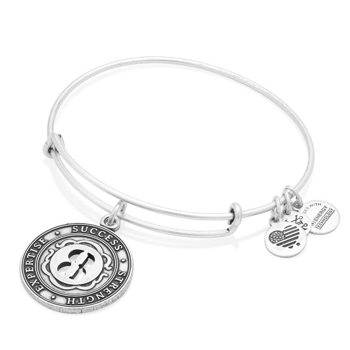 Alex And Ani Number 8 Charm Bangle