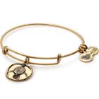 Alex And Ani Alder Charm Bangle, Rafaelian Gold Finish