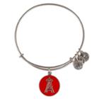 Alex And Ani Red Los Angeles Angels Cap Logo Charm Bangle