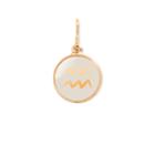 Alex And Ani Aquarius Necklace Charm, 14kt Gold Plated
