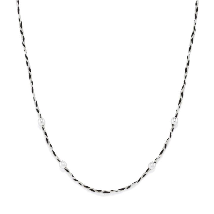 Alex And Ani Silver Crescent Precious Threads Expandable Necklace, Sterling Silver