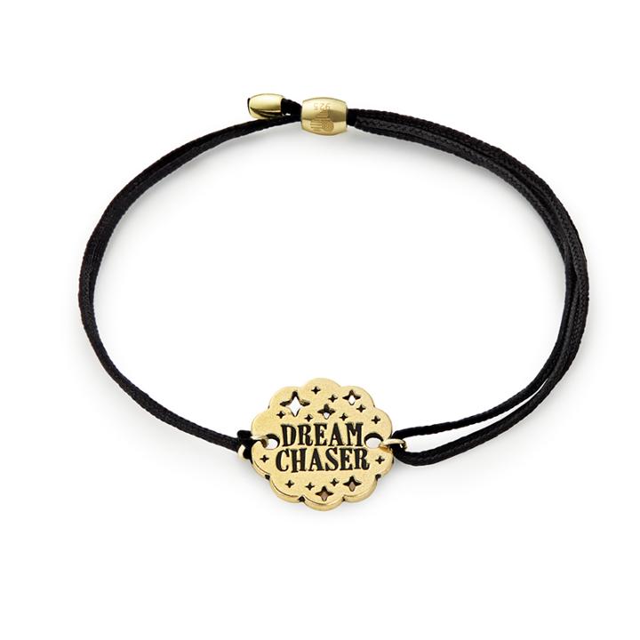 Alex And Ani Dream Chaser Pull Cord Bracelet, 14kt Gold Plated