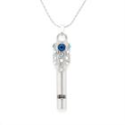 Alex And Ani Starlit Whistle Expandable Necklace, Shiny Silver Finish