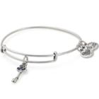 Alex And Ani Key To Wisdom Charm Bangle, Rafaelian Silver Finish
