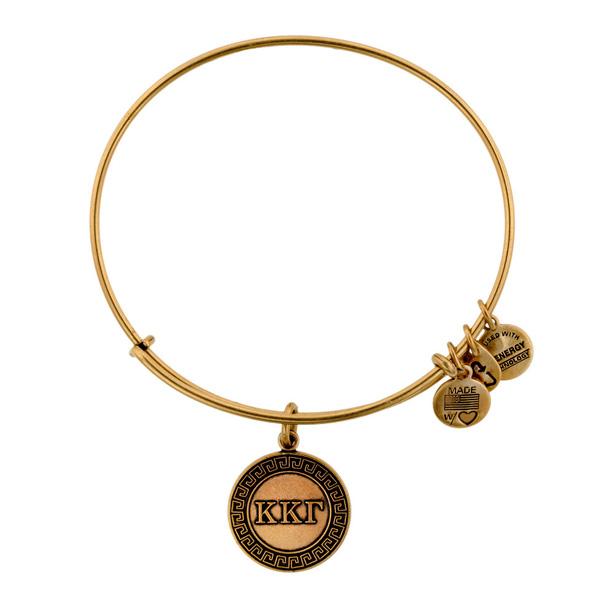 Alex And Ani Kappa Kappa Gamma Charm Bangle, Rafaelian Gold Finish
